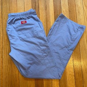 Dickies EDS Signature Women's Drawstring Cargo Scrub Pants-86206 Ceil Blue